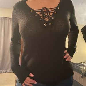 Long sleeve business casual super soft blouse